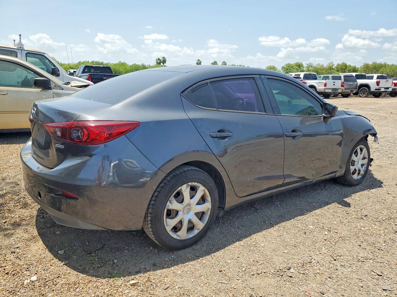 2015 Mazda 3 Sport Gray vin: 3MZBM1U7XFM237057