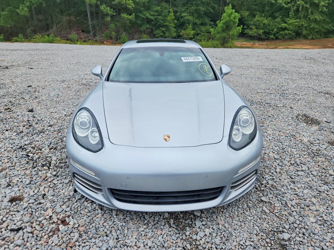 2014 Porsche Panamera S Silver vin: WP0AB2A76EL056357