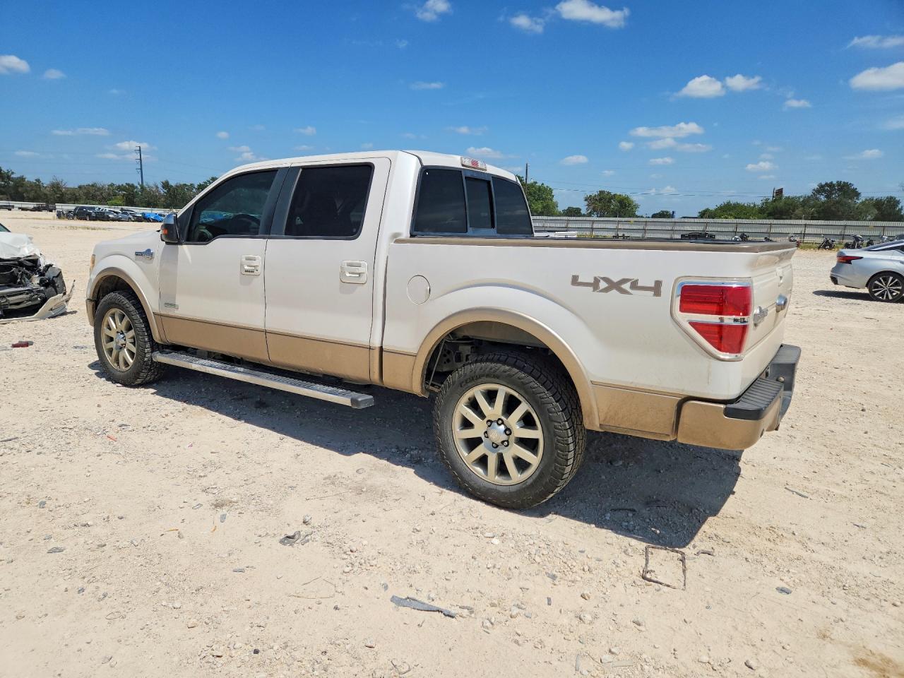 2012 Ford F150 Supercrew White vin: 1FTFW1ET6CKD29666