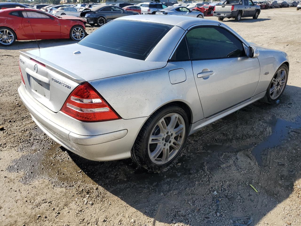 2004 Mercedes-benz Slk 230 Kompressor Silver vin: WDBKK49F24F305678
