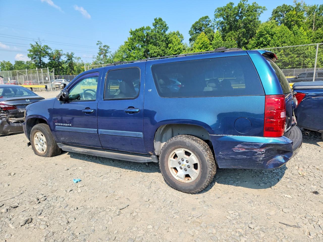 2007 Chevrolet Suburban K1500 Blue vin: 1GNFK16397J155895
