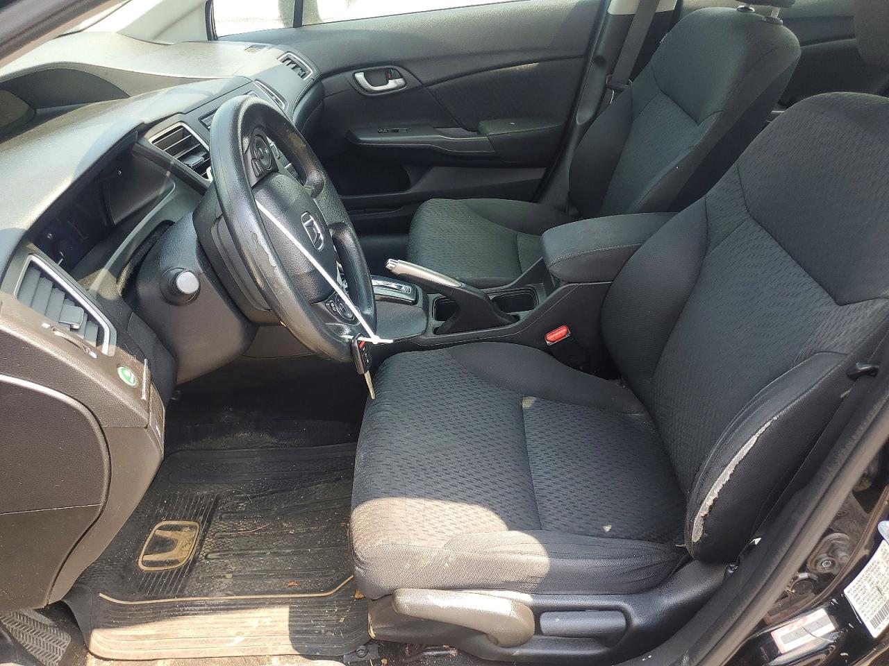 2014 Honda Civic Lx Black vin: 2HGFB2F59EH525310