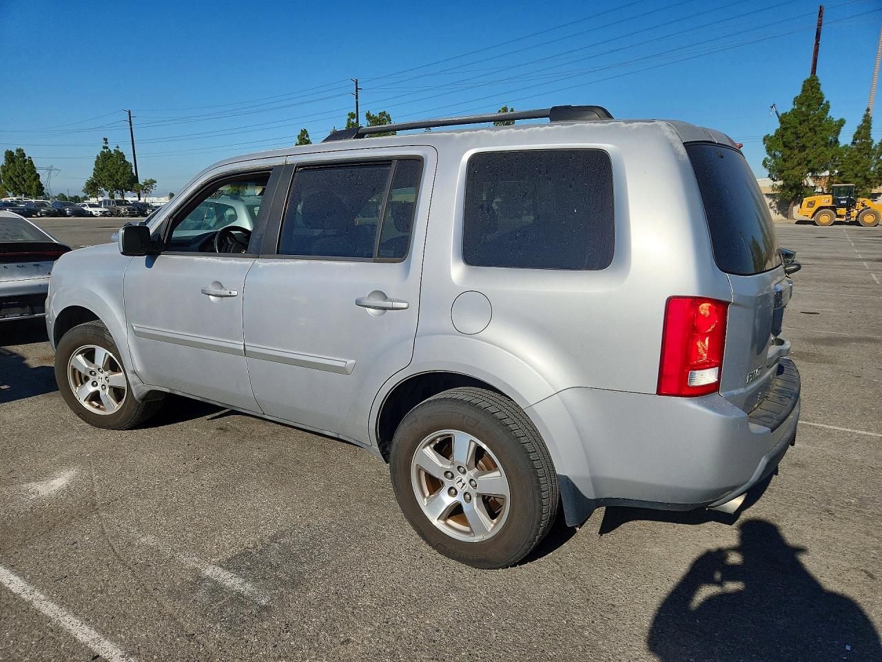2009 Honda Pilot Exl Silver vin: 5FNYF38589B014116