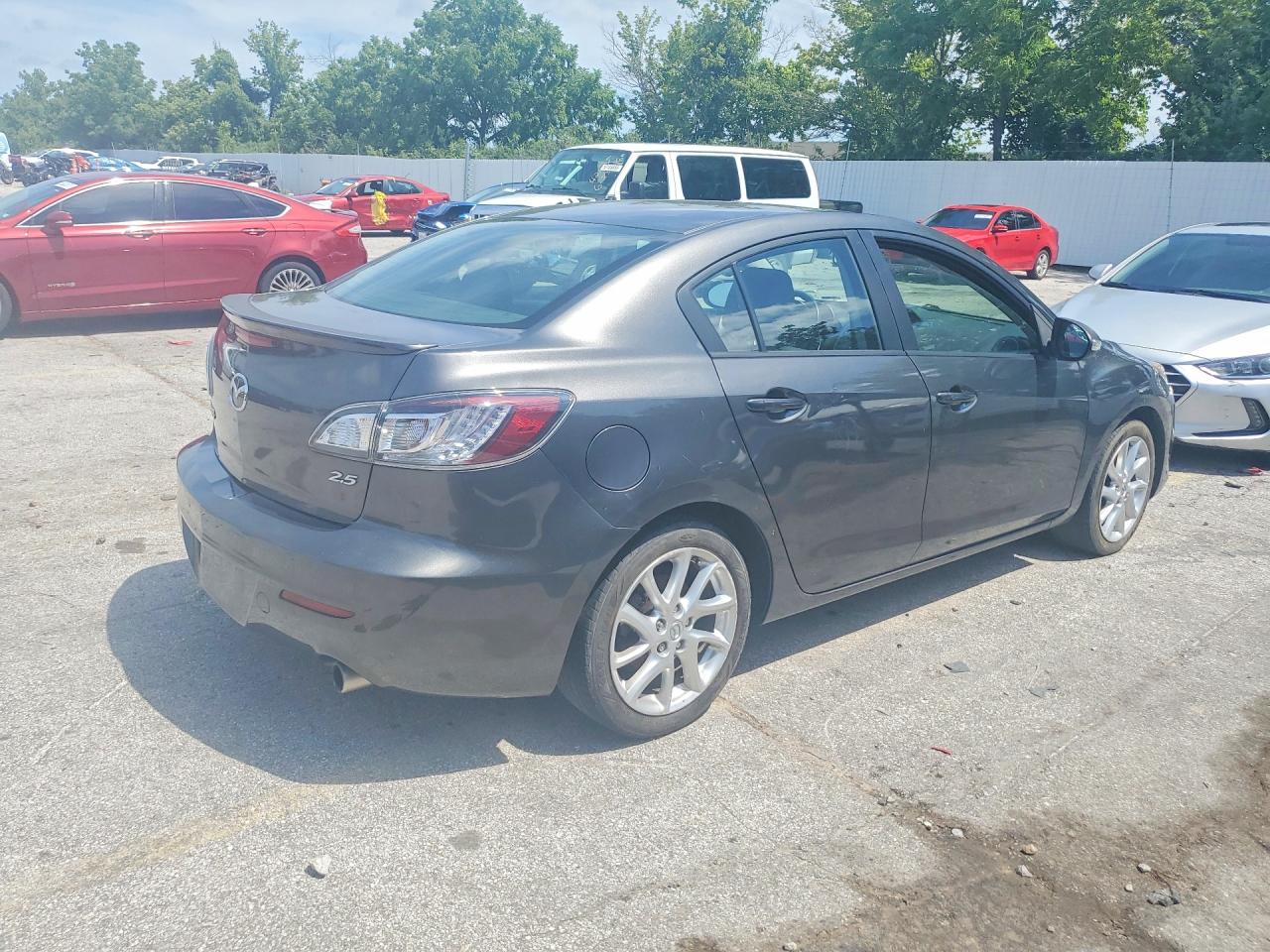 2012 Mazda 3 S Gray vin: JM1BL1W50C1675578