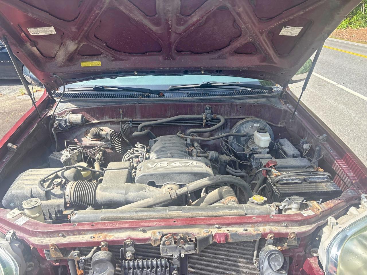 2006 Toyota Tundra Double Cab Sr5 Бордовый vin: 5TBDT44176s541239