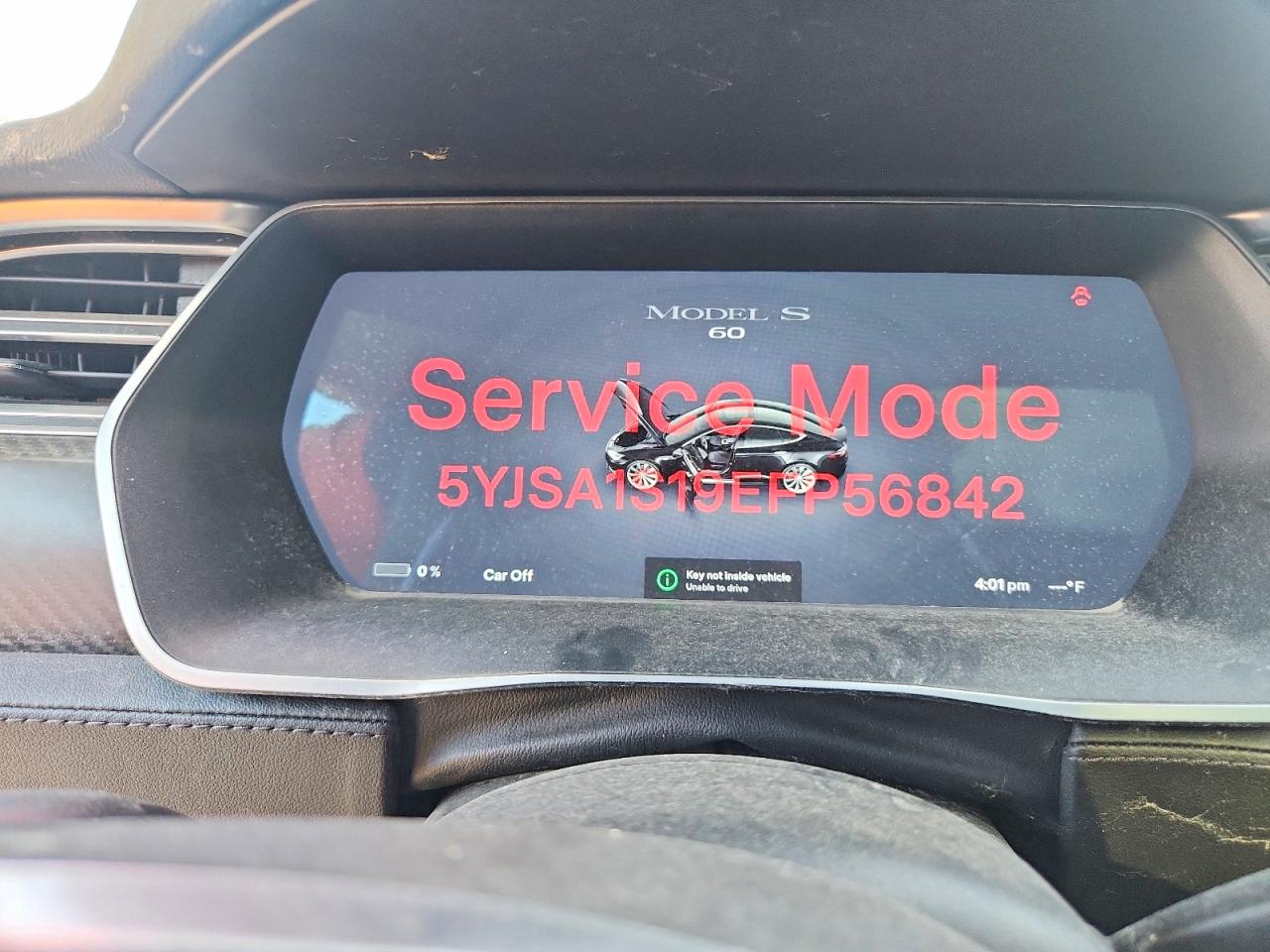 2014 Tesla Model S Black vin: 5YJSA1S19EFP56842