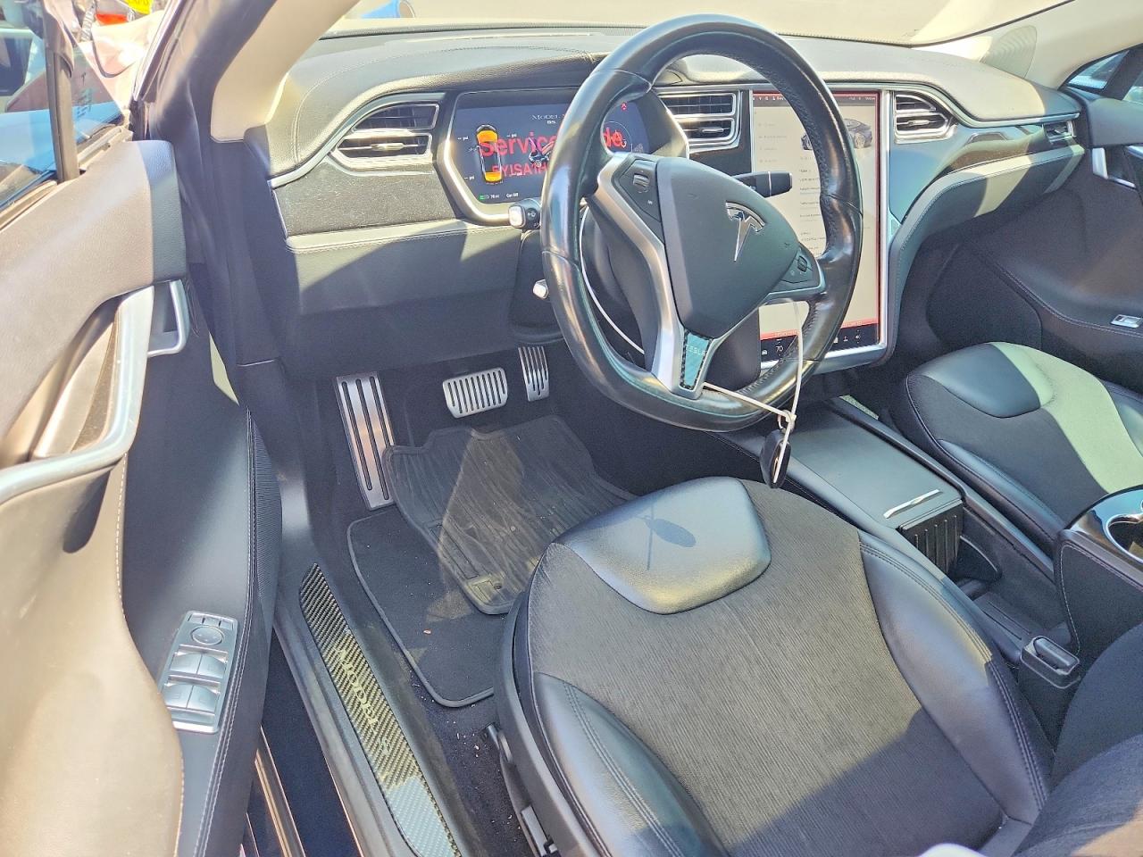 2014 Tesla Model S Black vin: 5YJSA1H19EFP52751