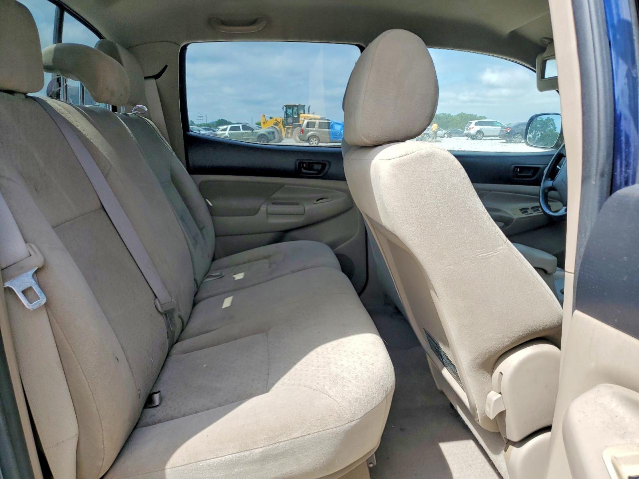 2007 Toyota Tacoma Double Cab Prerunner Blue vin: 3TMJU62N67M033175