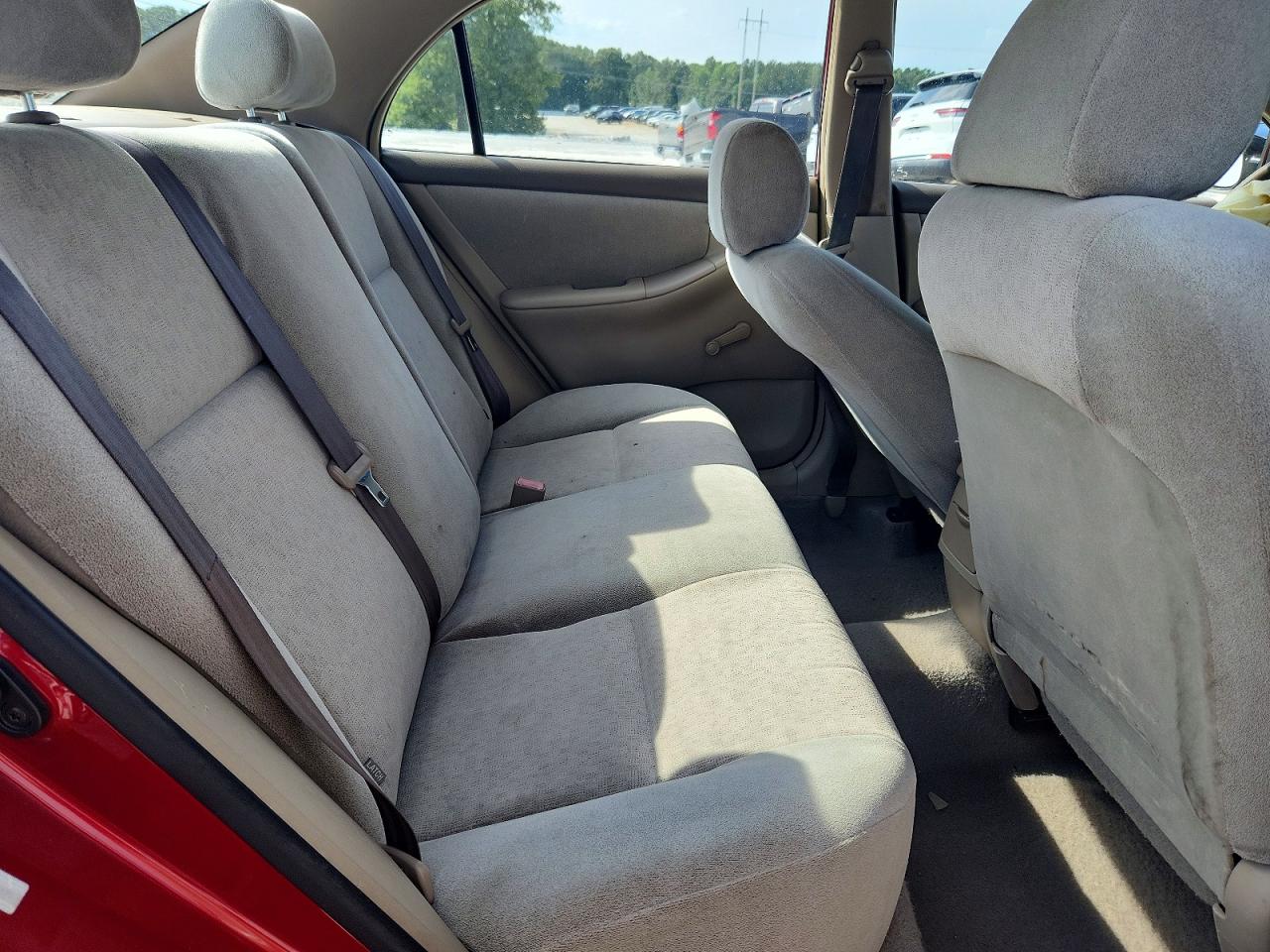 2003 Toyota Corolla Ce Red vin: 1NXBR32EX3Z004073