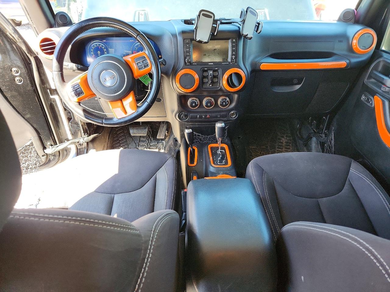 2014 Jeep Wrangler Unlimited Sahara Черный vin: 1C4BJWEG5EL233263