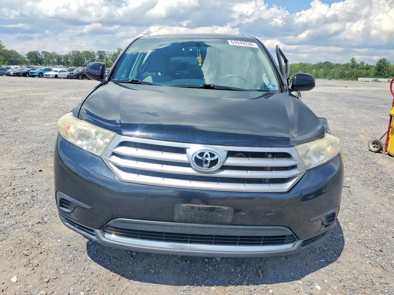 2013 Toyota Highlander Base Черный vin: 5TDZA3EH4DS043358