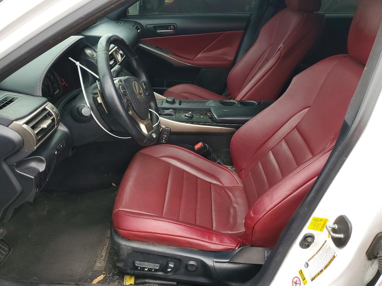 2014 Lexus Is 250 White vin: JTHBF1D22E5038508