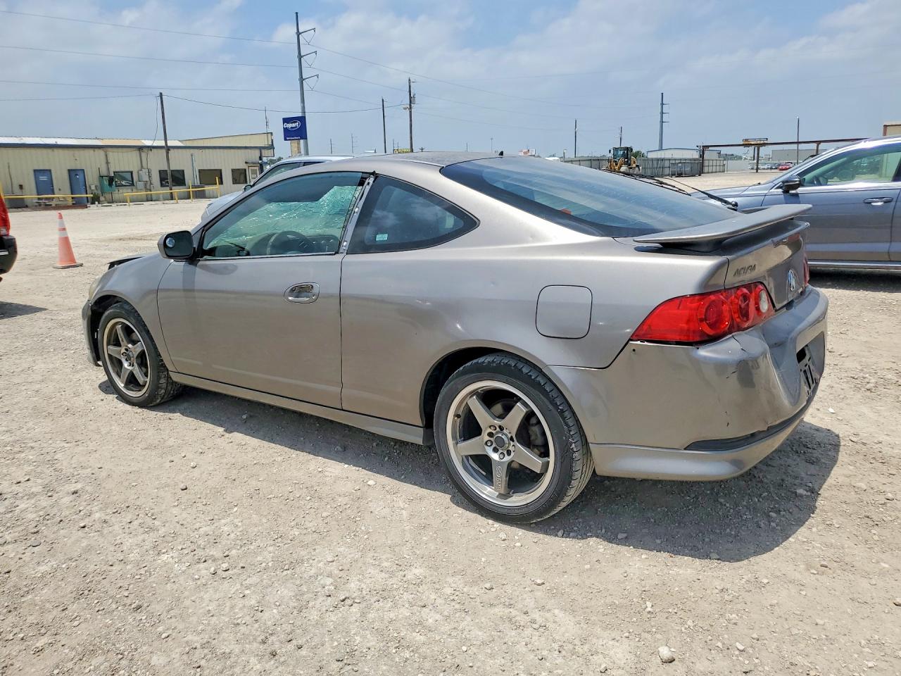 2005 Acura Rsx Silver vin: JH4DC54805S006297