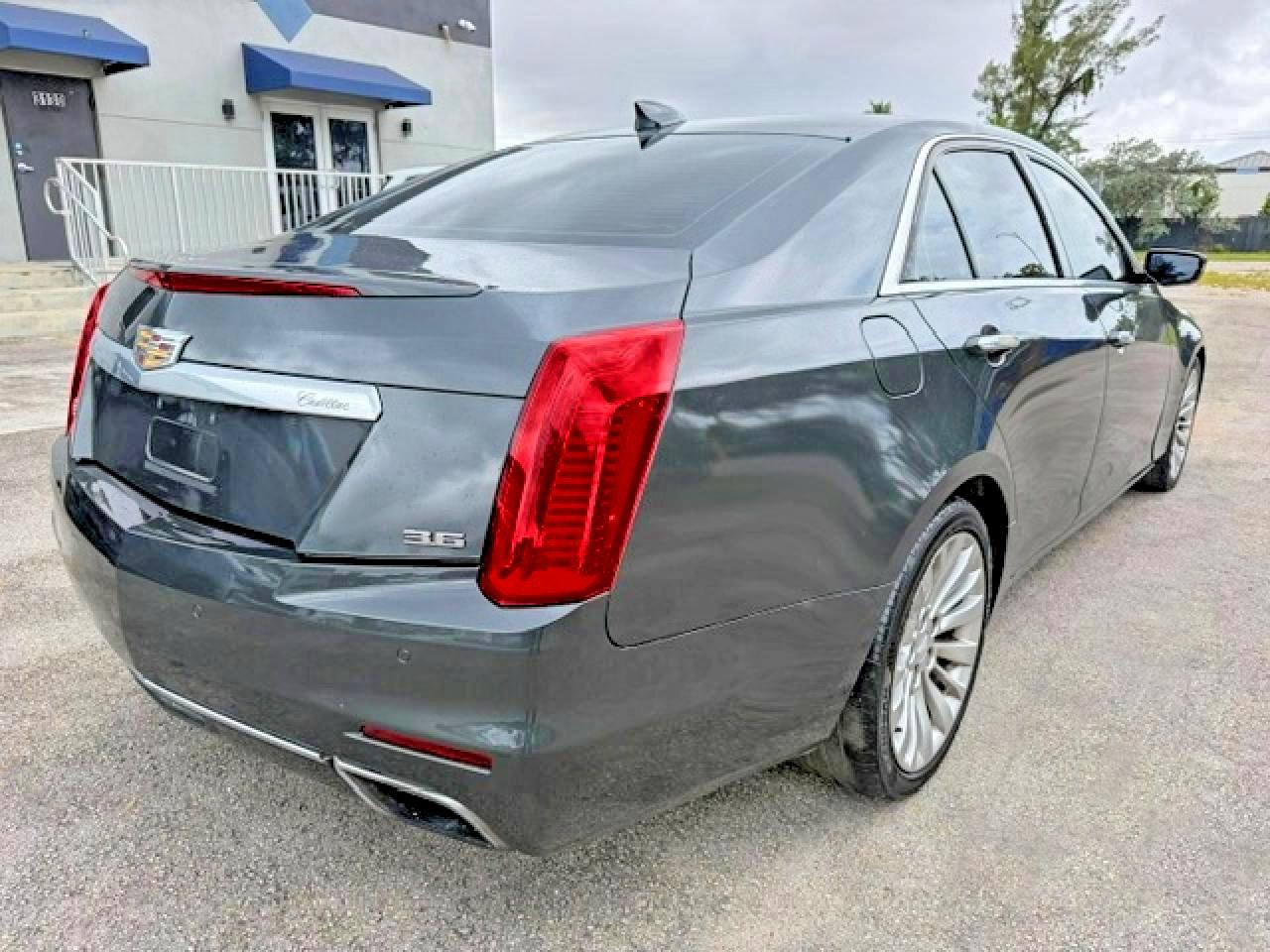 2015 Cadillac Cts Performance Collection Gray vin: 1G6AS5S37F0121817