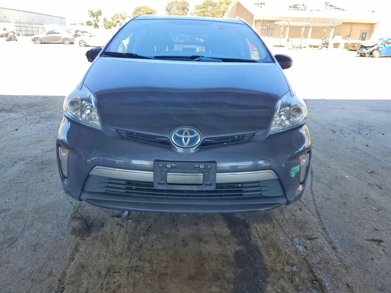 2014 Toyota Prius Plug-in Hybrid Base Gray vin: JTDKN3DP9E3054955