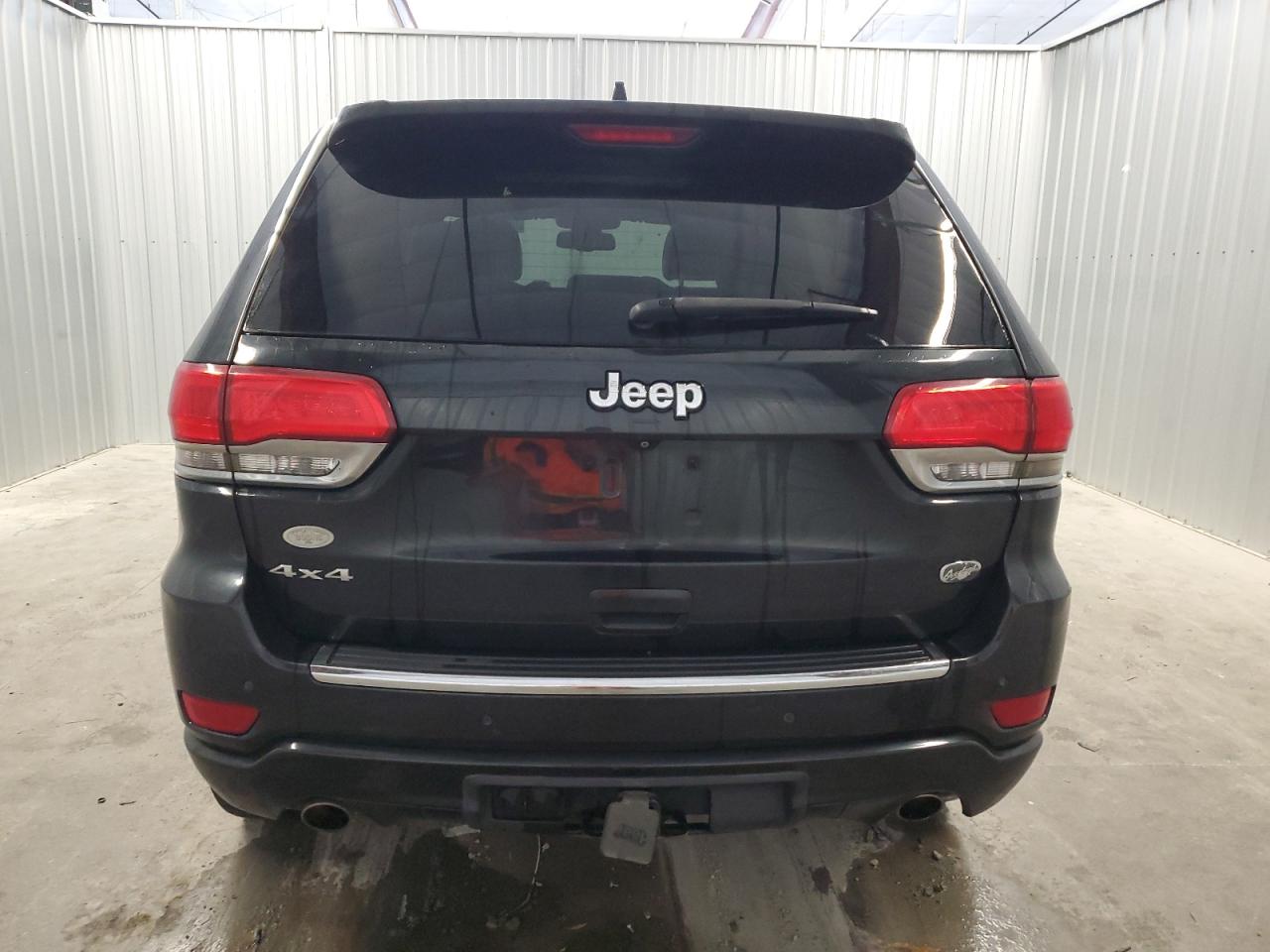 2014 Jeep Grand Cherokee Overland Black vin: 1C4RJFCG5EC183272