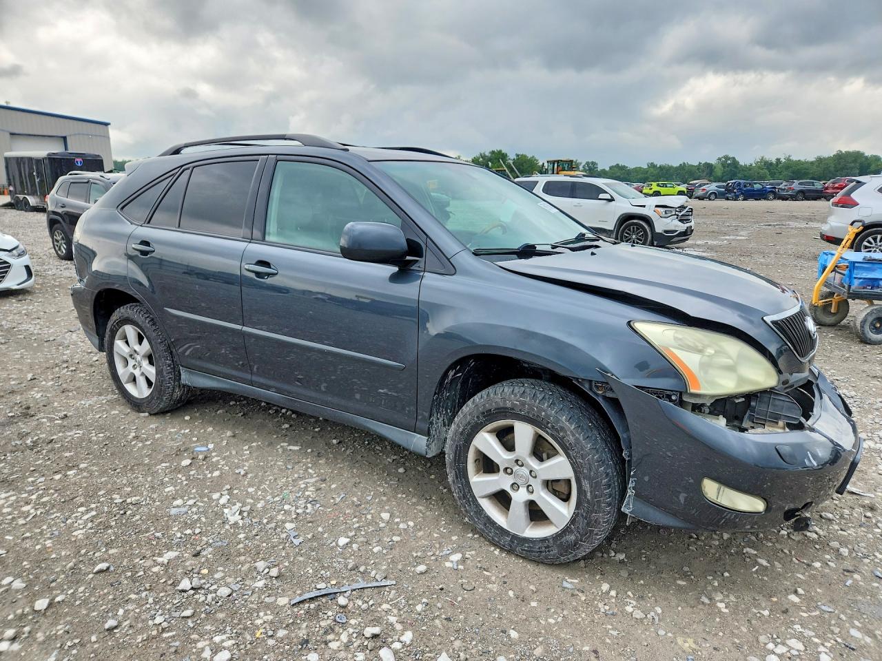 2007 Lexus Rx 350 Gray vin: 2T2HK31U17C002478