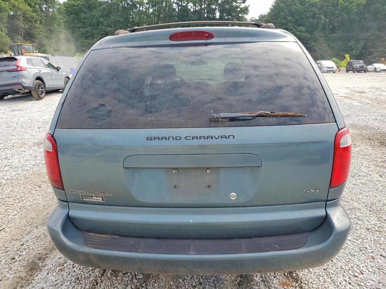 2006 Dodge Grand Caravan Sxt Синий vin: 2D4GP44L76R719107