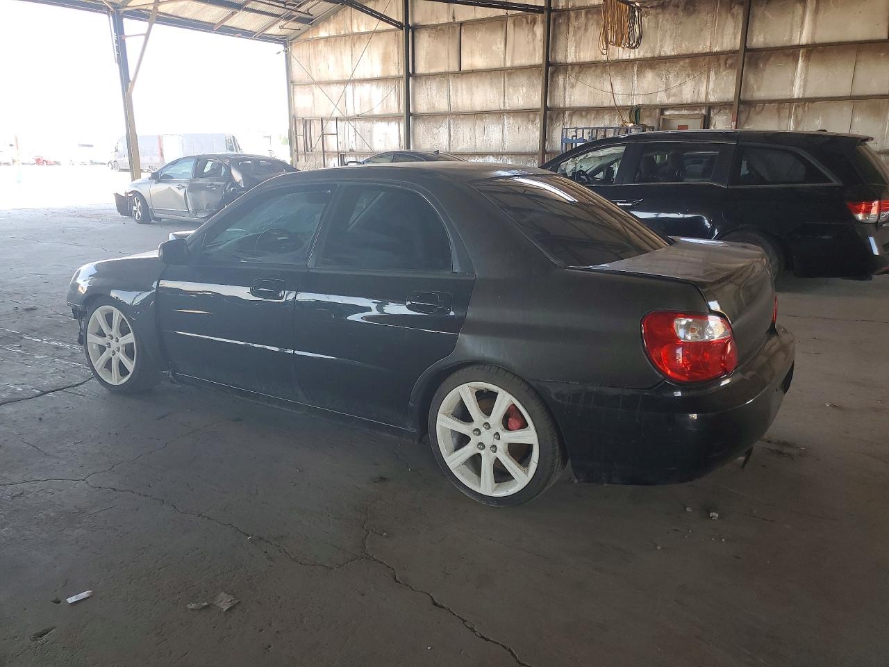 2006 Subaru Impreza Wrx Black vin: JF1GD79696G518875