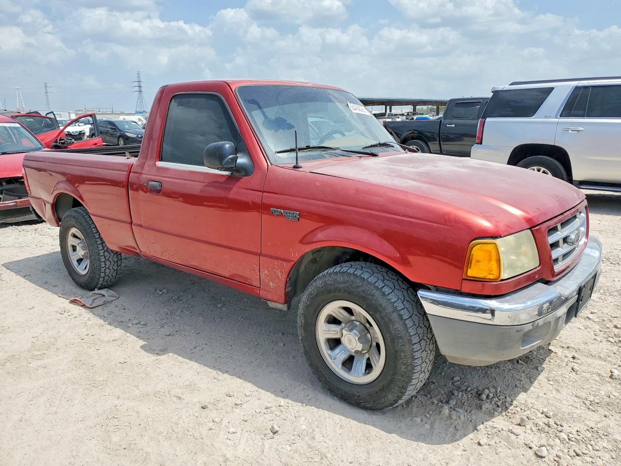 2003 Ford Ranger Red vin: 1FTYR10D23PB88646