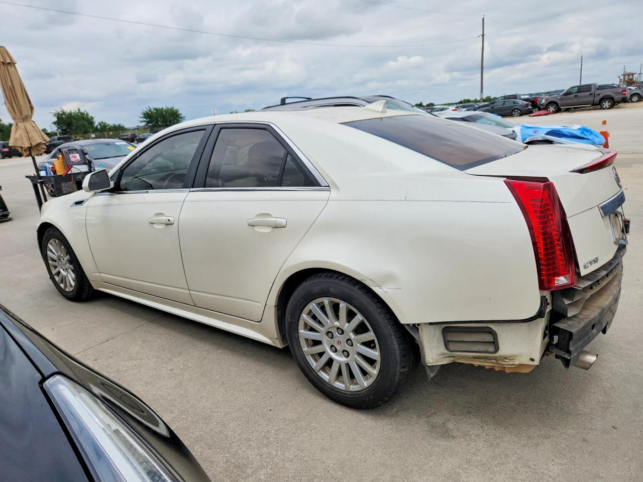 2011 Cadillac Cts Luxury Collection White vin: 1G6DF5EY4B0128923