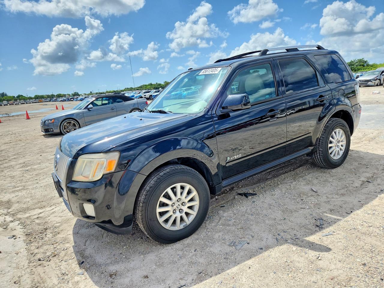 2010 Mercury Mariner Hybrid Black vin: 4M2CN2K35AKJ18742