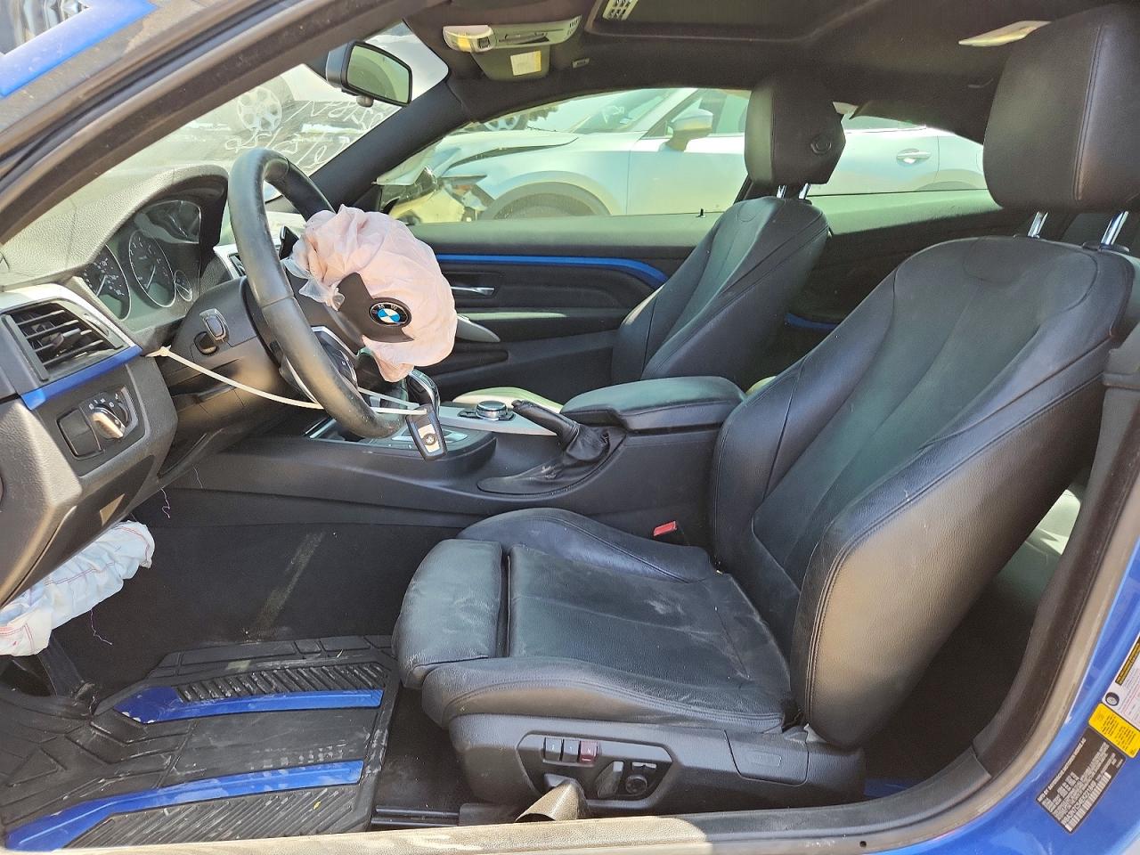 2014 Bmw 428 I Синий vin: WBA3N7C54EK221849