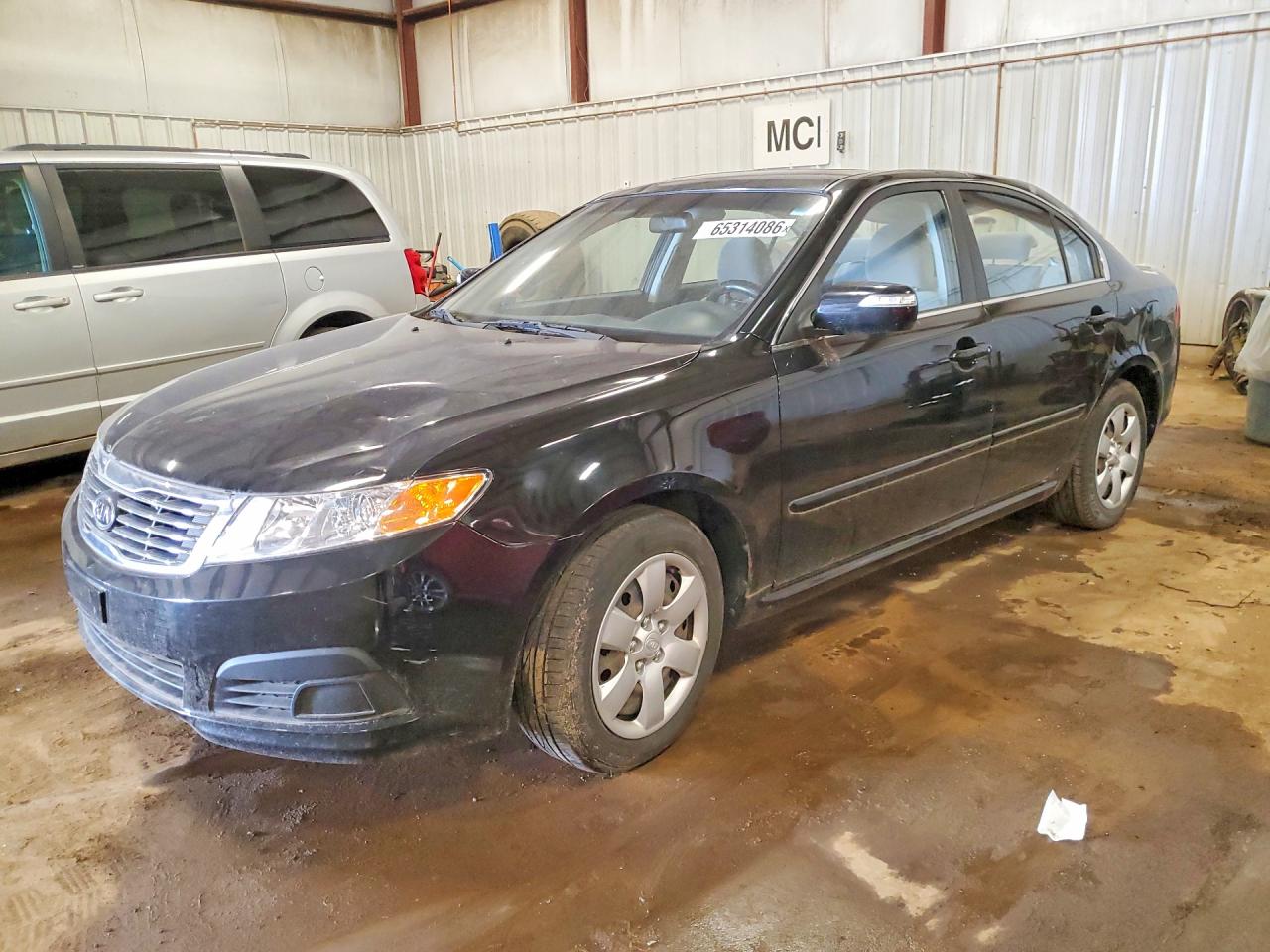 2010 Kia Optima Lx Black vin: KNAGG4A81A5395183