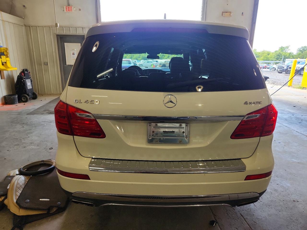2013 Mercedes-benz Gl 450 4matic White vin: 4JGDF7CE4DA162340