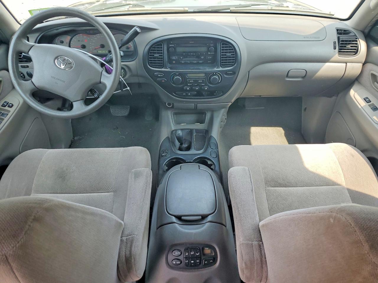 2003 Toyota Sequoia Sr5 Gray vin: 5TDBT44A23S164104