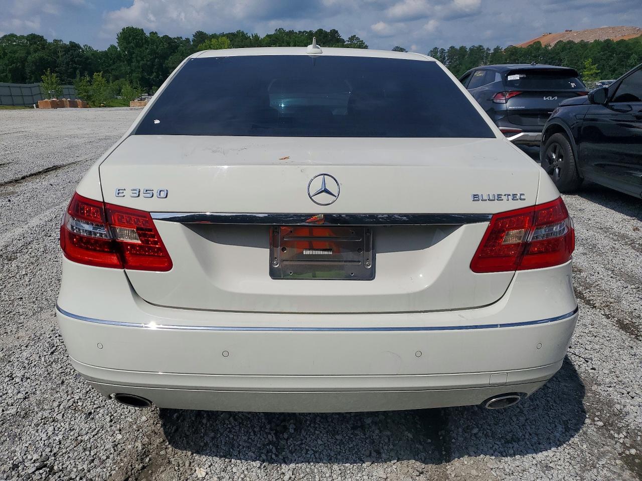 2011 Mercedes-benz E 350 Bluetec White vin: WDDHF2EB5BA298622