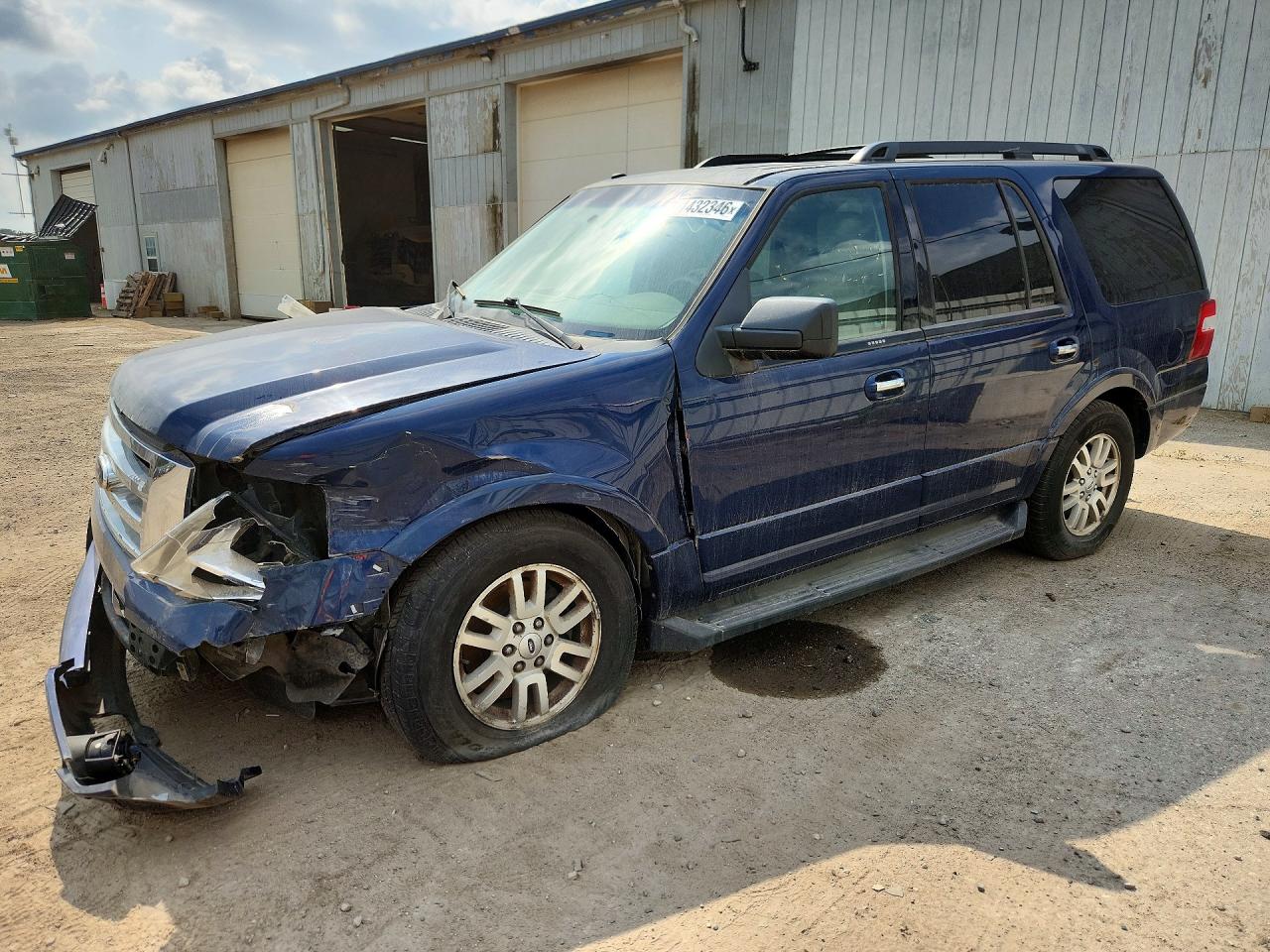 2011 Ford Expedition Xlt/king Ranch Blue vin: 1FMJU1H5XBEF16740
