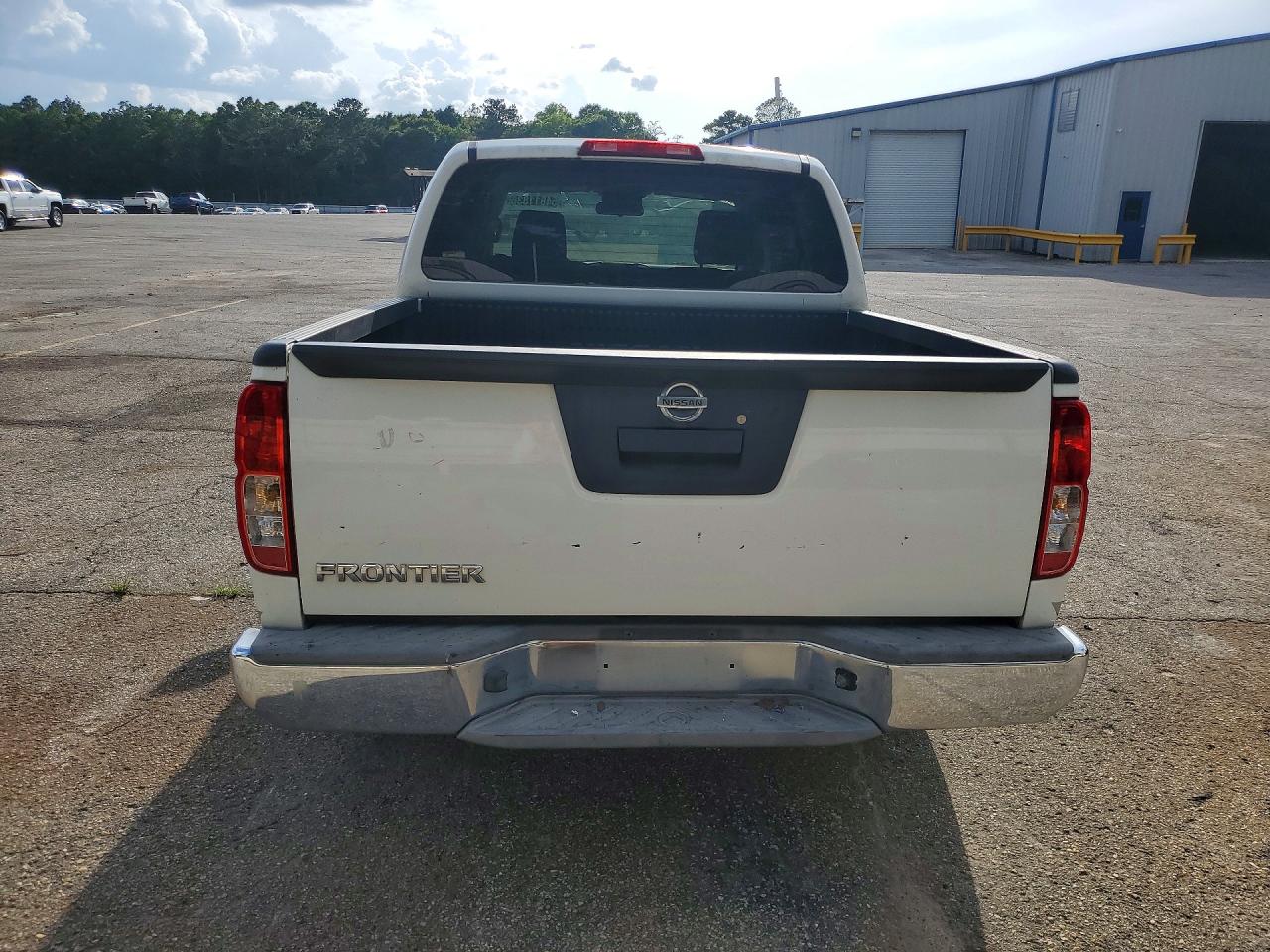 2015 Nissan Frontier S White vin: 1N6AD0ER7FN766459