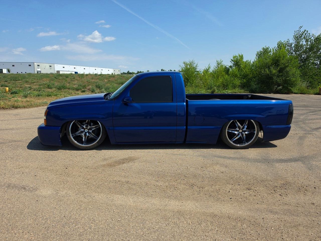 2007 Chevrolet Silverado C1500 Classic Синий vin: 3GCEC14X37G185693