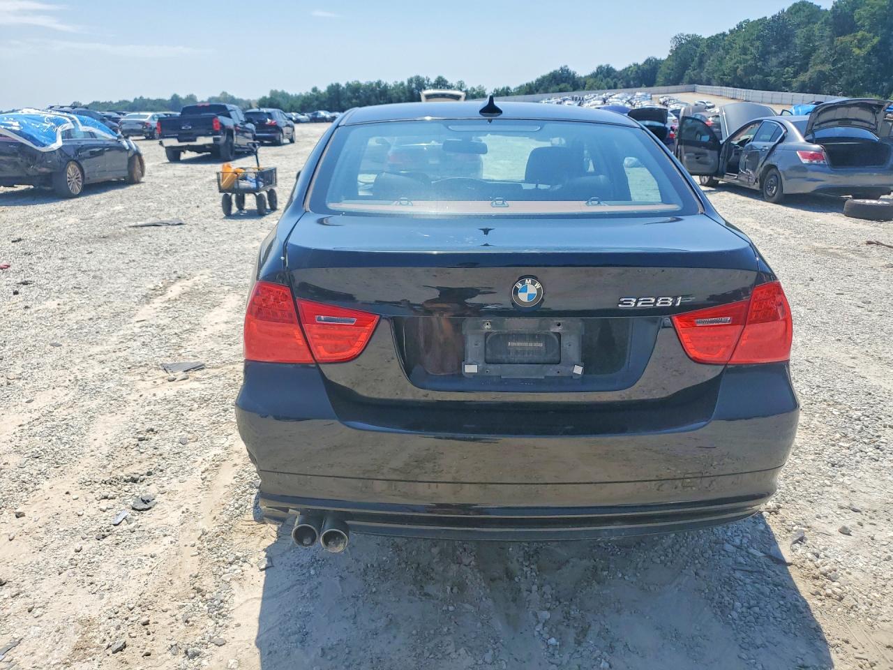 2011 Bmw 328 I Sulev Black vin: WBAPH5G51BNM78209