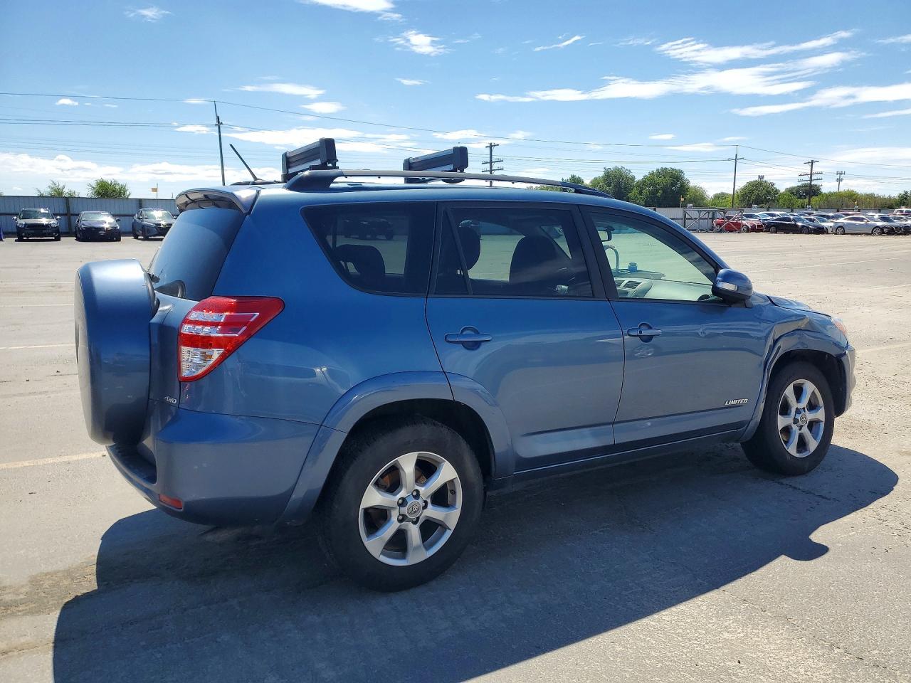 2009 Toyota Rav4 Limited Blue vin: 2T3BK31V99W008802