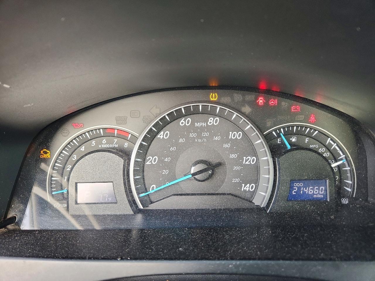 2012 Toyota Camry Le Черный vin: 4T1BF1FK0CU083038
