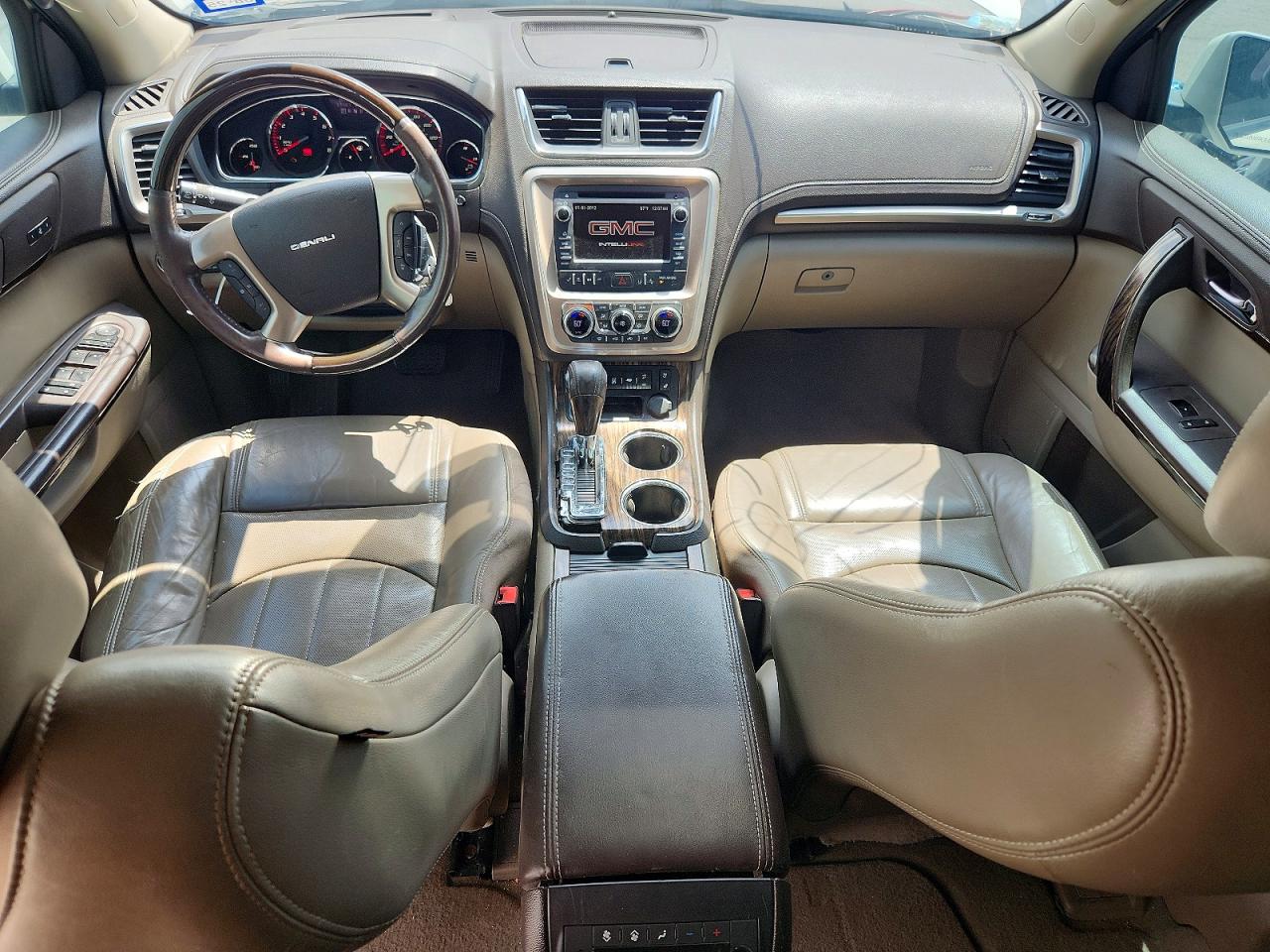 2014 Gmc Acadia Denali Белый vin: 1GKKVTKD7EJ358889