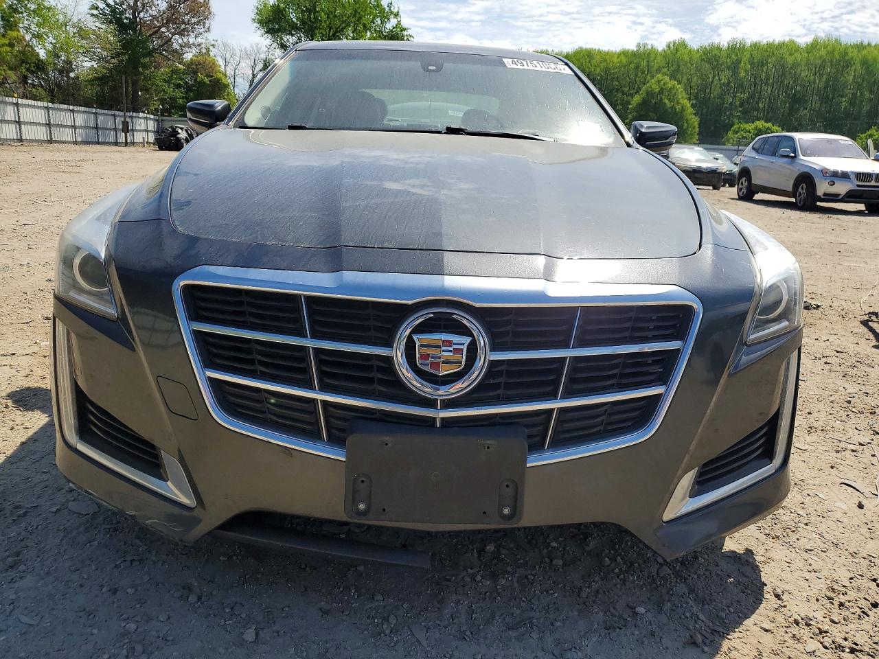 2014 Cadillac Cts Gray vin: 1G6AP5SX1E0172703