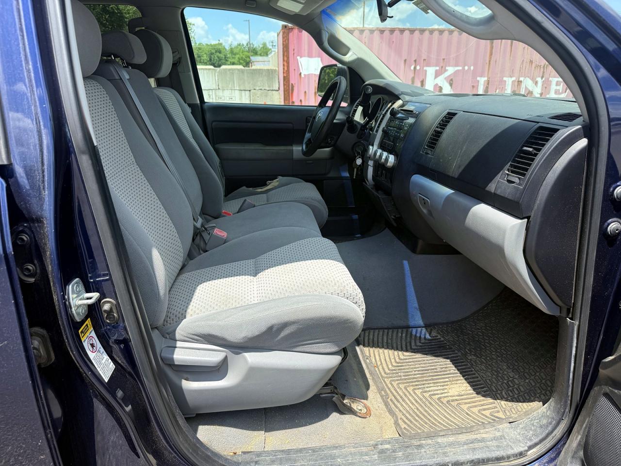 2007 Toyota Tundra Crewmax Sr5 Blue vin: 5TBDV54167S462078