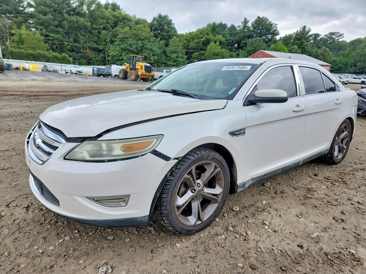 2010 Ford Taurus Sho White vin: 1FAHP2KT9AG117365