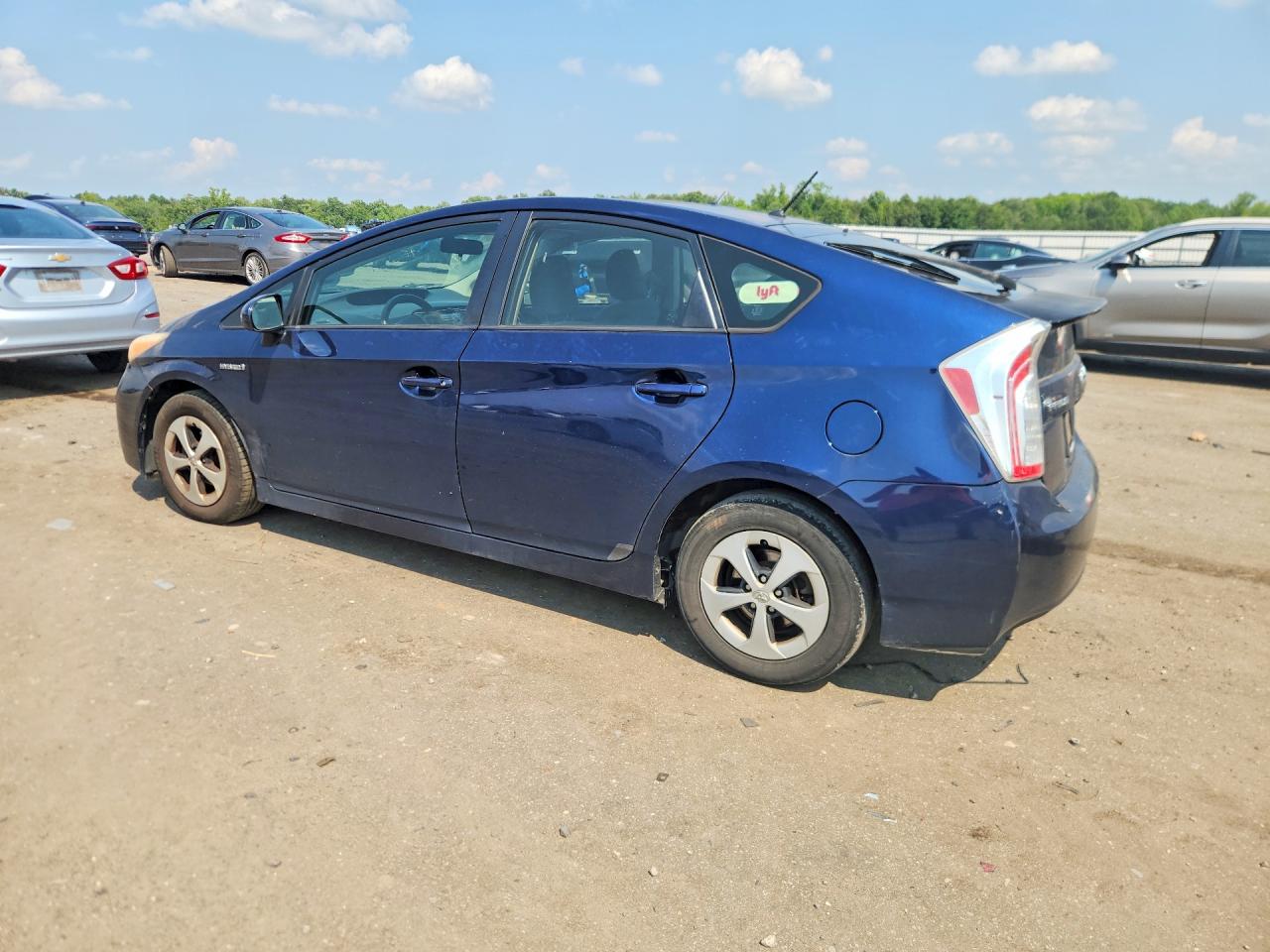 2013 Toyota Prius Two Blue vin: JTDKN3DU1D1634801