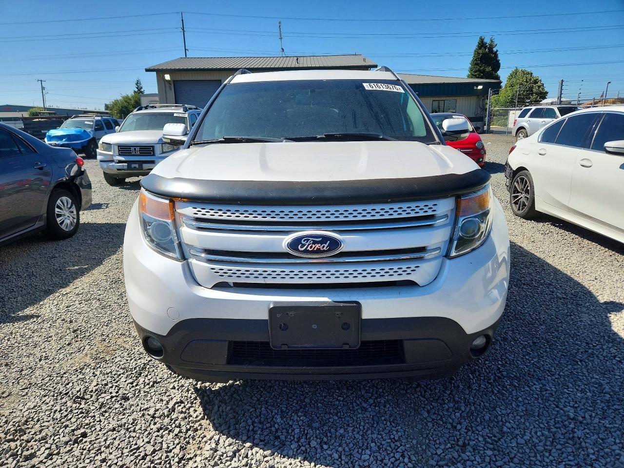 2012 Ford Explorer Limited White vin: 1FMHK8F88CGA02711