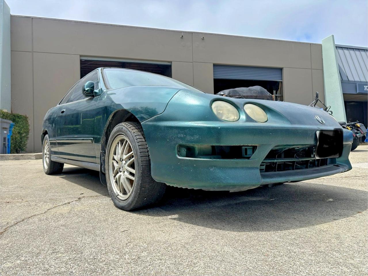 2000 Acura Integra Ls Зеленый vin: JH4DC4359YS013870