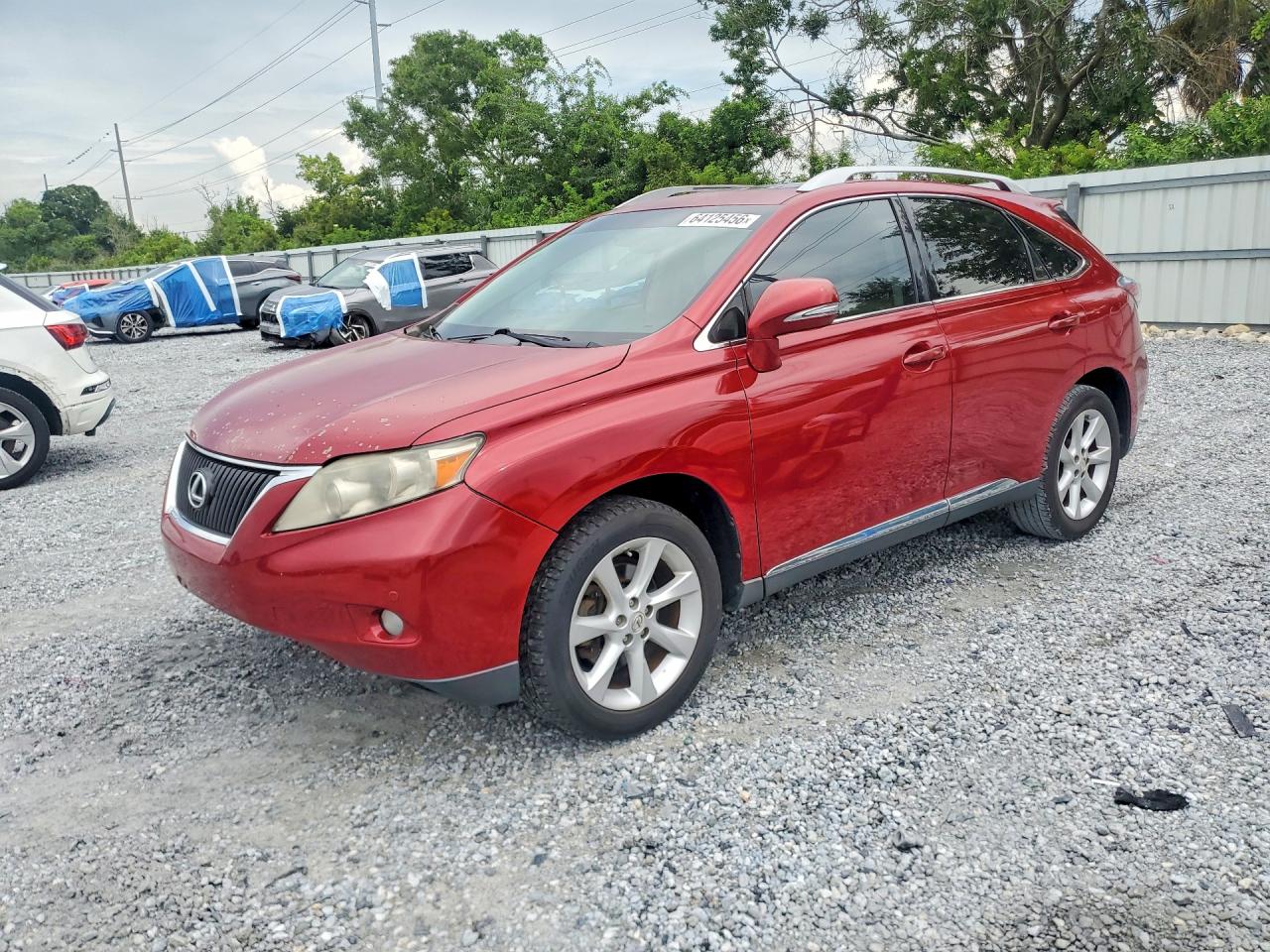 2010 Lexus Rx 350 Red vin: 2T2ZK1BA7AC022934