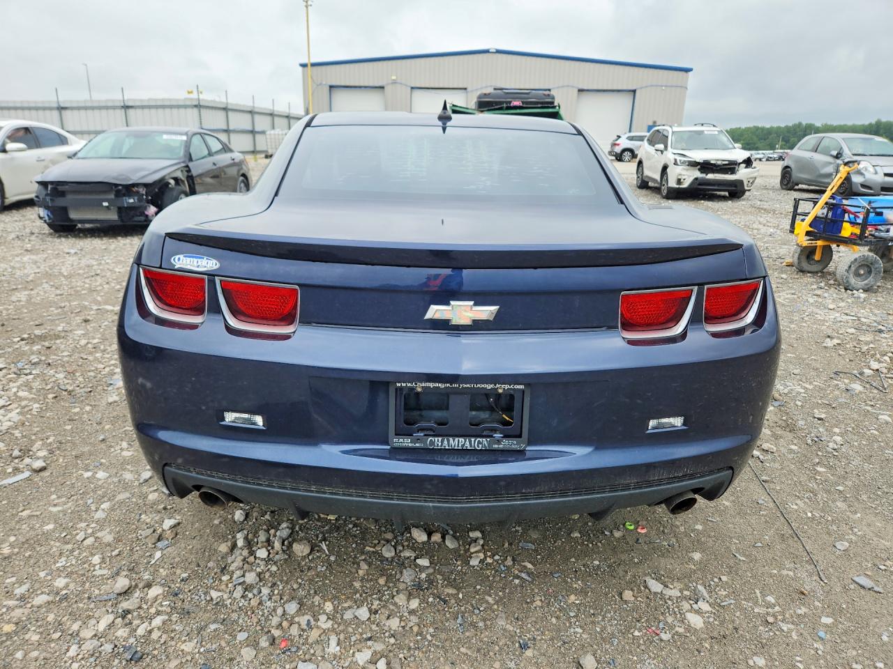 2012 Chevrolet Camaro Lt Blue vin: 2G1FB1E38C9132410