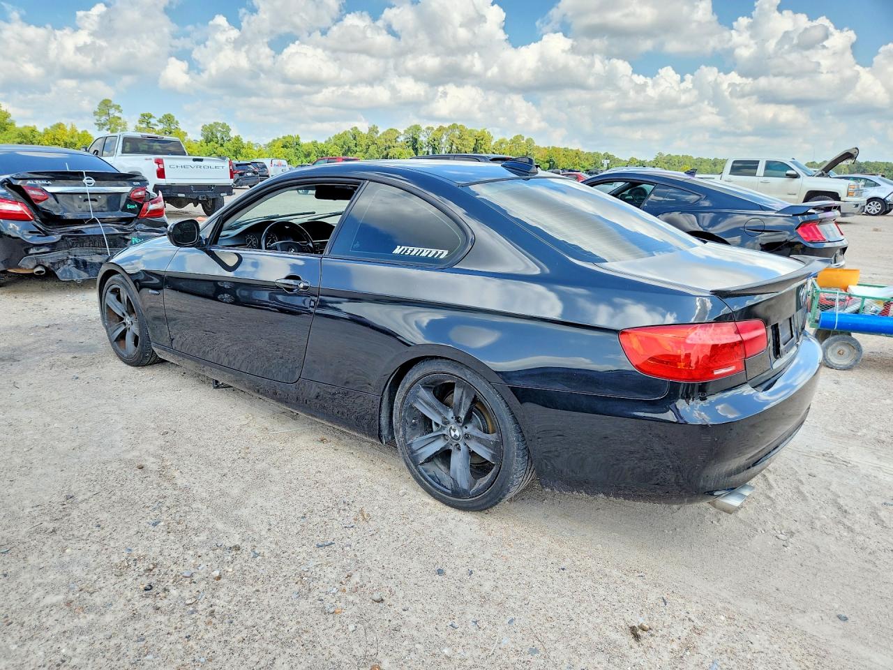 2011 Bmw 328 I Black vin: WBAKE3C50BE557478