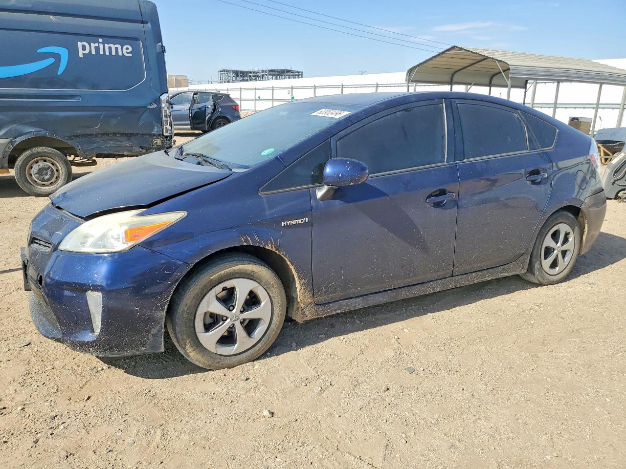 2012 Toyota Prius Four Синий vin: JTDKN3DU3C1547366