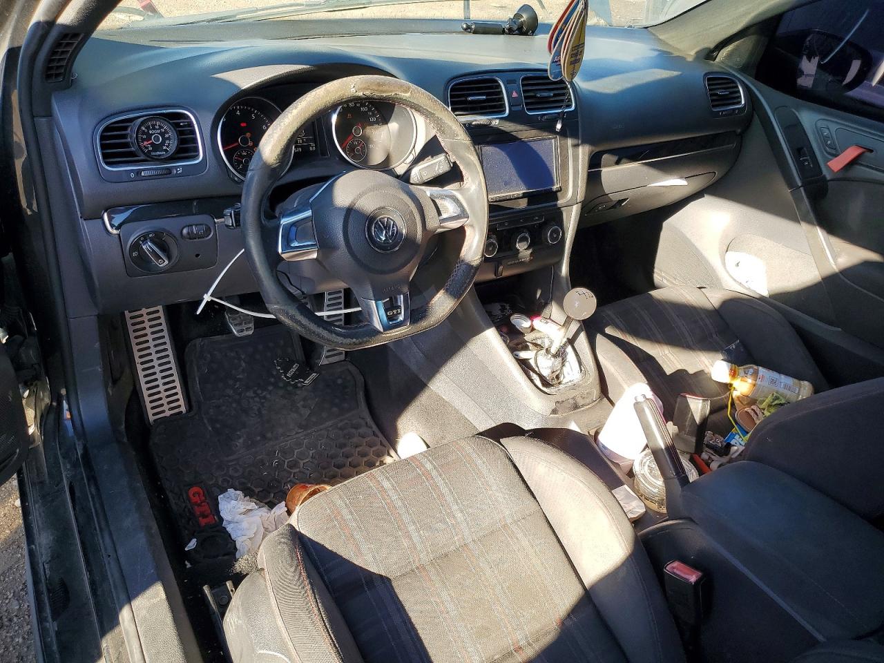2012 Volkswagen Gti Угольный vin: WVWED7AJ9CW349833