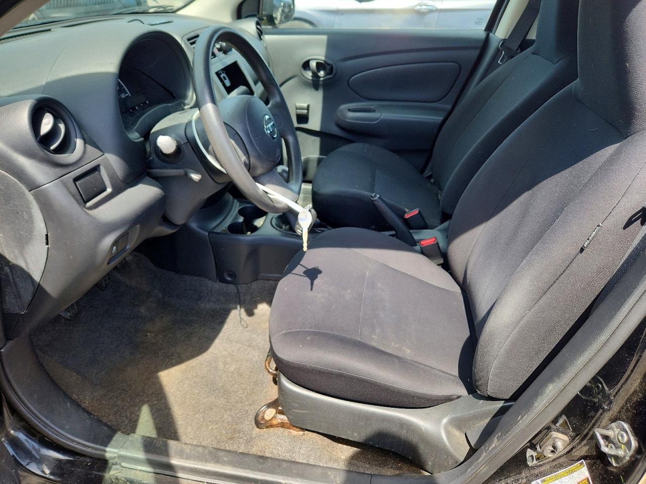 2014 Nissan Versa 1.6 S Black vin: 3N1CN7AP8EL840964